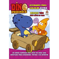 Dino Friends Atividades Para Colorir Extra 01