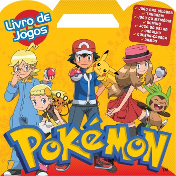 Livro De Jogos Pokémon 01