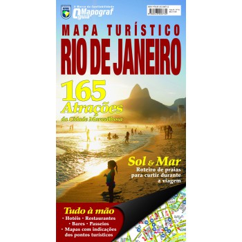 Mapa Turistico - Rio De Janeiro