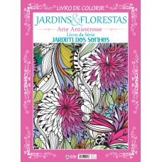 Livro Para Colorir Jardim E Florestas 01