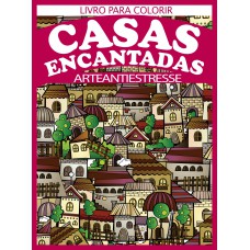 Livro Para Colorir Casa Encantadas