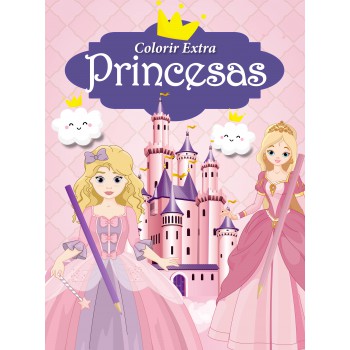 Princesas - Colorir - Extra