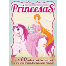 Princesas Livro De Atividades Com Adesivos