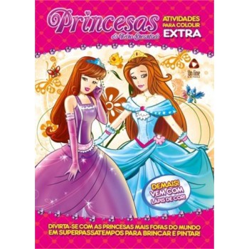 Princesas - Atividades Para Colorir Extra 02