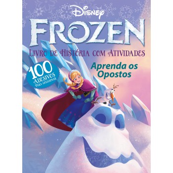 Frozen Livro De História Com Atividade