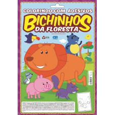 Bichinhos Da Floresta - Colorindo Com Adesivos