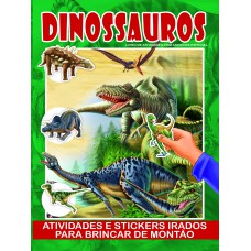 Dinossauros Livro De Atividades Com Adesivos Especial 01