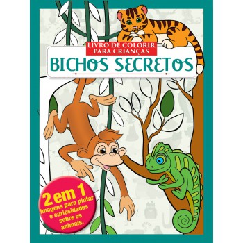 Bichinhos Secretos Livro De Colorir Para Crianças 02