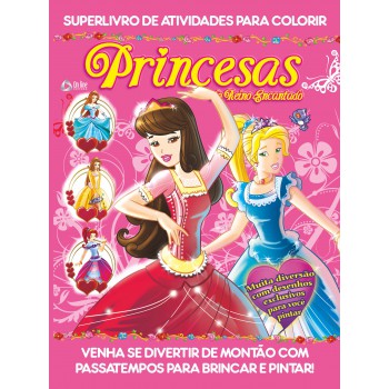 Bailarinas E Fadinhas Superlivro Atividades Para Colorir 01