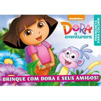 Dora A Aventureira Prancheta Para Colorir 01