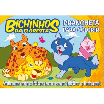 Bichinhos Da Floresta Prancheta Para Colorir