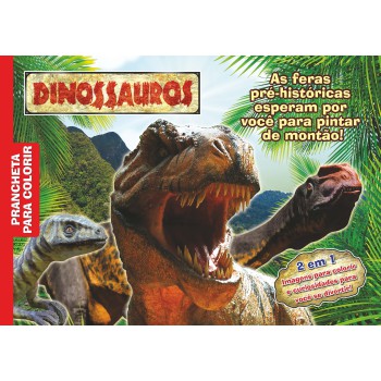 Dinossauros Prancheta Para Colorir