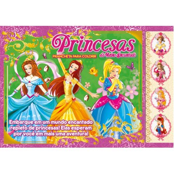 Princesas Do Reino - Prancheta Para Colorir