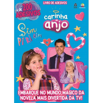 Carinha De Anjo - Livro De Adesivos: Embarque No Mundo Mágico Da Novela Mais Divertida Da Tv!