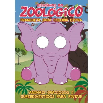 Bichinhos Do Zoo Prancheta Para Colorir Extra 01