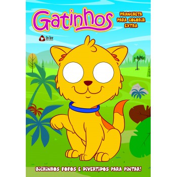 Gatinhos Prancheta Para Colorir Extra 01