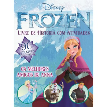 Disney - Frozen - Livro De História Com Atividades