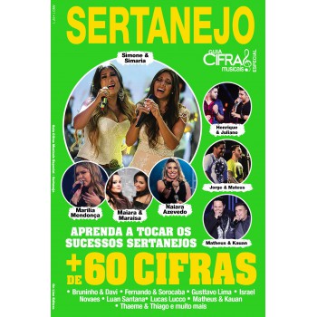 Guia De Cifras Musicais - Especial - Sertanejo