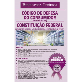 Código De Defesa Do Consumidor 2018