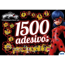 Ladybug - Prancheta Para Colorir Com 1500 Adesivos