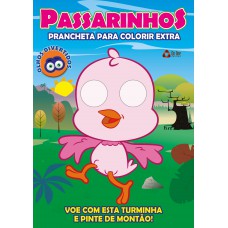 Passarinhos Prancheta Para Colorir Extra 01