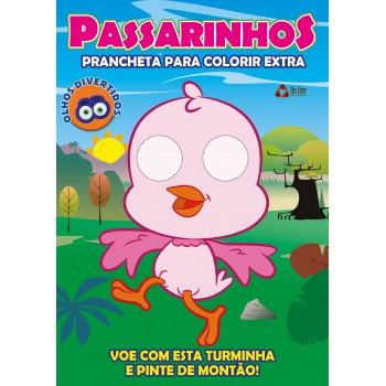 Passarinhos Prancheta Para Colorir Extra 01