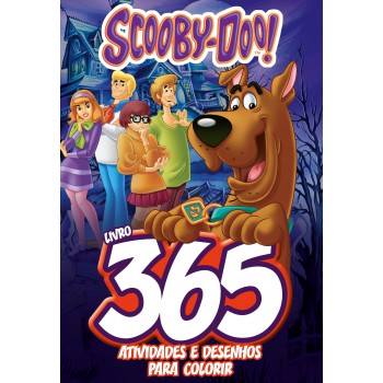 Scooby-doo Livro 365 Atividades E Desenhos Para Colorir