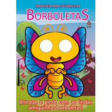 Borboletas - Prancheta Para Colorir