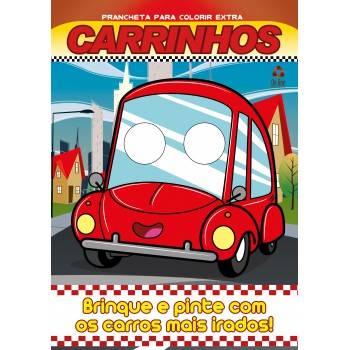 Carrinhos - Prancheta Para Colorir