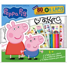 Peppa Pig - Colorindo Com Adesivos 01