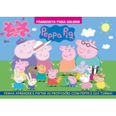 Peppa Pig Prancheta Para Colorir