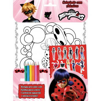 Ladybug - Colorindo Com Adesivos - Vol. 4