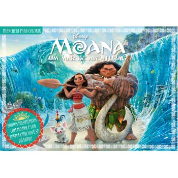 Disney Prancheta Para Colorir - Moana