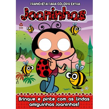 Joaninha Prancheta Para Colorir Extra 01