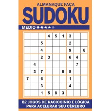 Almanaque Faça Sudoku - Nível Médio