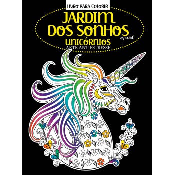 Livro Para Colorir Antiestresse - Unicórnios