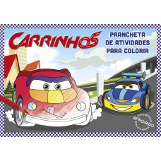 Carrinhos - Prancheta De Atividades Para Colorir