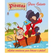 Piratas Para Colorir: Muitas Aventuras Para Brincar E Pintar