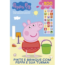 Peppa Pig Prancheta Para Colorir Com Adesivos Especial