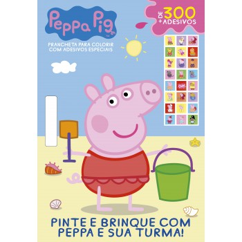 Peppa Pig Prancheta Para Colorir Com Adesivos Especial