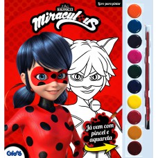 Miraculous Ladybug Livro Para Pintar Com Aquarela