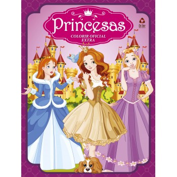 Princesas - Colorir Oficial - Extra