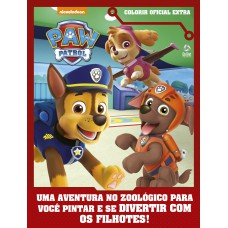 Patrulha Canina - Colorir Oficial - Extra: Uma Aventura No Zoológico Para Você Pintar E Se Divertir Com Os Filhotes!