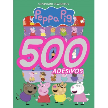 Peppa Pig Superlivro De Adesivos - 500 Adesivos