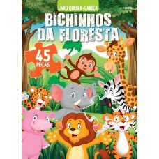 Bichinhos Da Floresta - Livro Quebra-cabeça