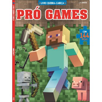 Pro Games - Livro Quebra-cabeça Minecraft