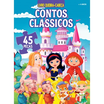 Contos Clássicos Livro Quebra-cabeça