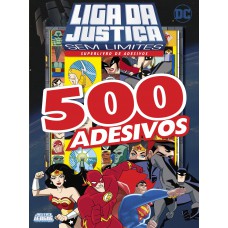 Liga Da Justiça Sem Limites - Superlivro De Adesivos