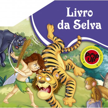 Pop-up - Livro Da Selva