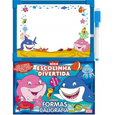 Fundo Do Mar Série Escolinha Divertida - Aprenda Formas Caligrafia